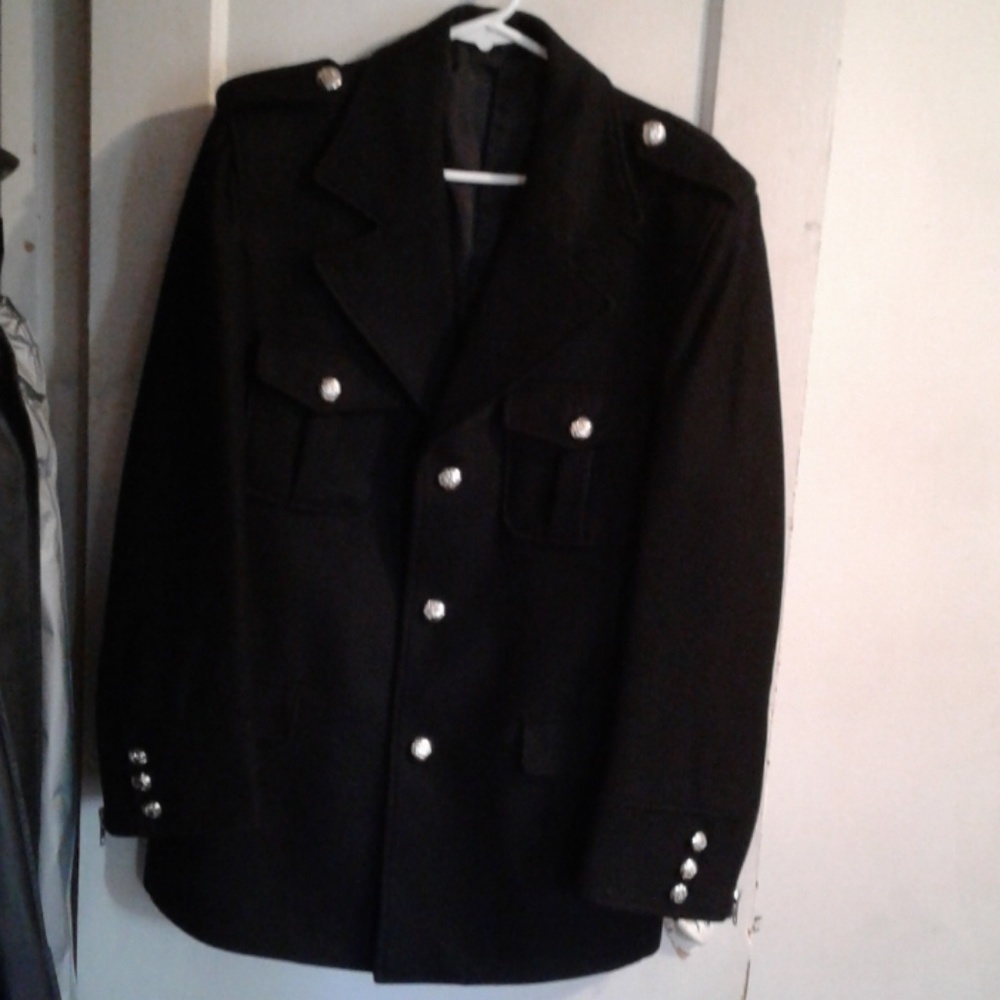 Men's pea coat
